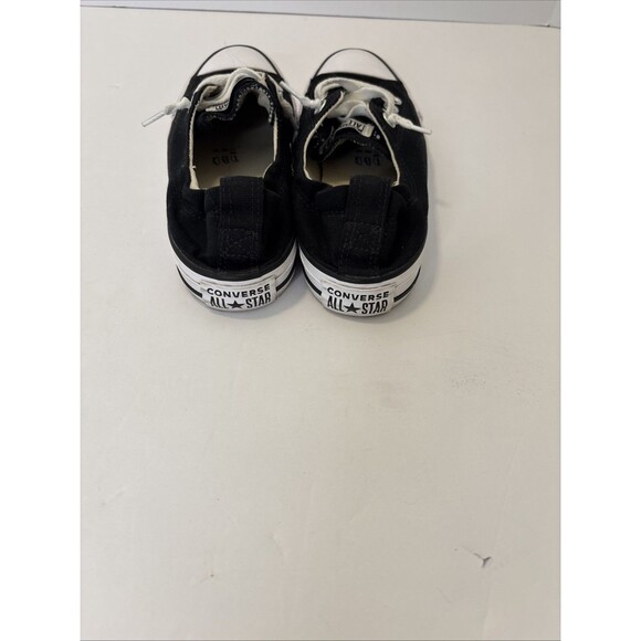 Size 7.5 - Converse Chuck Taylor All Star Low Top Black/White - Picture 9 of 14